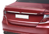 Fiat Tipo 2016- Moldura cromada sobre la matrícula (acero inoxidable) Hatchback (Cromo) foto 2
