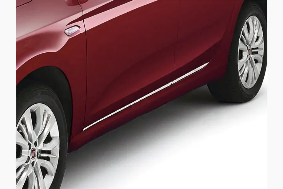 Fiat Tipo 2016- Molduras de Puerta Acero Inoxidable (4 uds) Foto 1