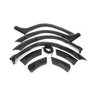 Aletines de aleta con bordes (8 uds, plastico) Dacia Duster 2008-2018 foto 2
