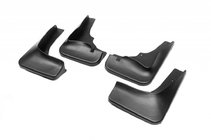 Mitsubishi Outlander 2006-2012 Guardabarros Premium para estribo ancho (4 uds) foto 3