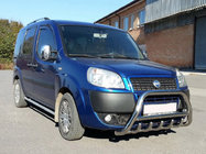 Fiat Doblo I 2005-2010 Defensa Delantera WT003 (Acero Inoxidable) 51 mm foto 1