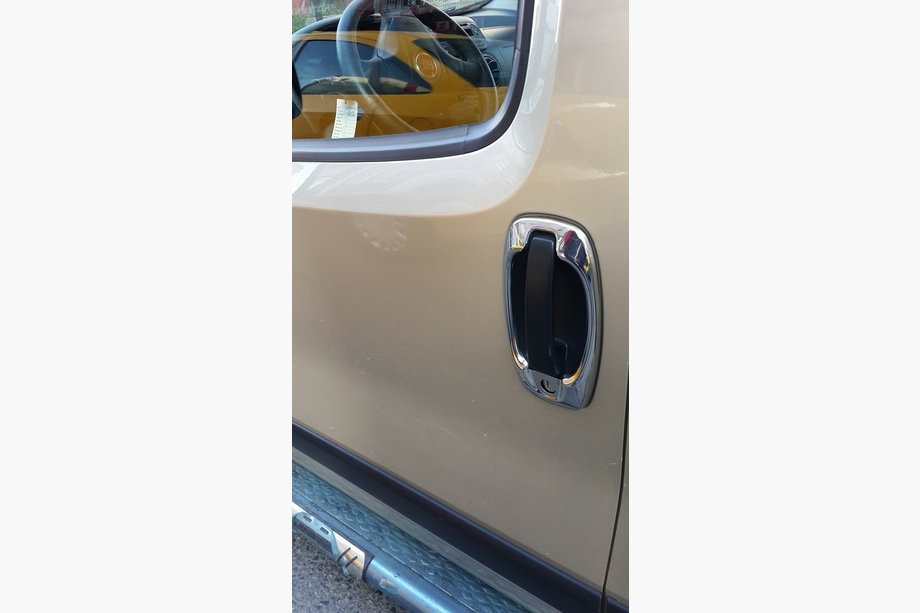 Peugeot Bipper 2008-2017 Embellecedores de manijas de puerta acero inoxidable (4 uds) Foto 3
