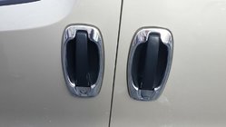 Opel Combo 2012-2018 Cubiertas Cromadas Alrededor de las Manijas de las Puertas (4 uds, Acero Inoxidable) Carmos - Acero Inoxidable Turco foto 1
