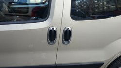 Opel Combo 2012-2018 Cubiertas Cromadas Alrededor de las Manijas de las Puertas (4 uds, Acero Inoxidable) Carmos - Acero Inoxidable Turco foto 7