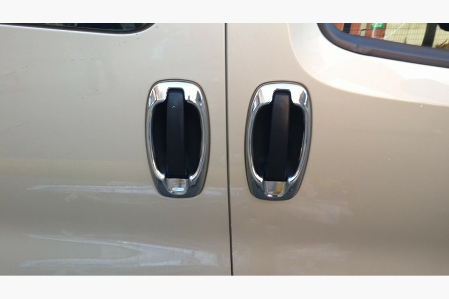 Peugeot Bipper 2008-2017 Embellecedores de manijas de puerta acero inoxidable (4 uds) Foto 8
