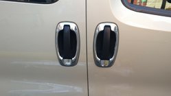Opel Combo 2012-2018 Cubiertas Cromadas Alrededor de las Manijas de las Puertas (4 uds, Acero Inoxidable) Carmos - Acero Inoxidable Turco foto 8