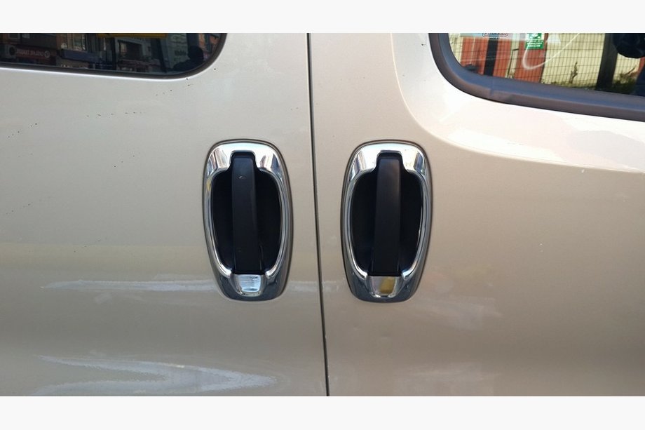 Peugeot Bipper 2008-2017 Embellecedores de manijas de puerta acero inoxidable (4 uds) Foto 9
