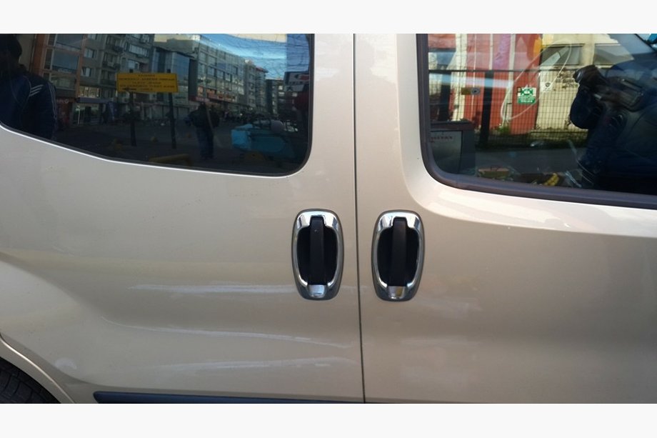Peugeot Bipper 2008-2017 Embellecedores de manijas de puerta acero inoxidable (4 uds) Foto 10