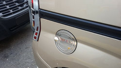 Citroen Nemo 2007-2017 Cubierta cromada para tapa de combustible (acero inoxidable) foto 3