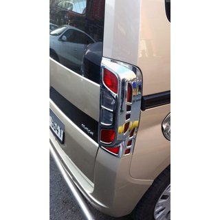 Cubiertas cromadas para luces traseras con curva (2 uds, plastico) Peugeot Bipper 2008-2017 foto 3