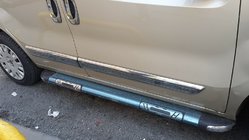 Peugeot Bipper 2008-2017 Molduras de Puerta Acero Inoxidable (4 uds) Carmos - Acero Inoxidable Turco foto 6