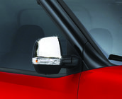 Opel Combo 2012-2018 Cubiertas de Espejos (2 uds, Acero Inoxidable) OmsaLine - Acero Inoxidable Italiano foto 2