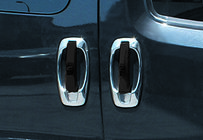 Opel Combo 2012-2018 Cubiertas Cromadas Alrededor de las Manijas de las Puertas (4 uds, Acero Inoxidable) Carmos - Acero Inoxidable Turco foto 12