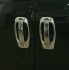 Fiat Fiorino/Qubo 2008-2024 Cubiertas y molduras cromadas para manijas de puertas (acero inoxidable, 8 piezas) foto 3