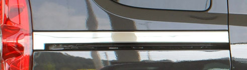 Opel Combo 2012-2018 Moldura para puerta corredera (2 uds., acero inoxidable) foto 7
