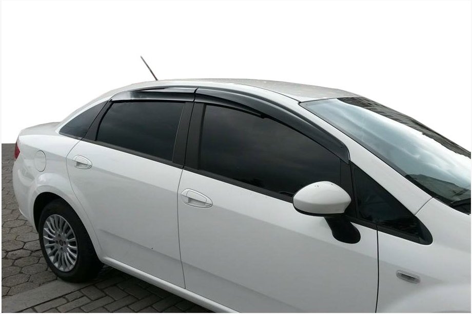 Fiat Linea 2006-2018 Deflectores de Ventana (4 uds., Sunplex Sport) Image