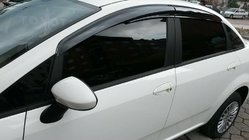 Fiat Linea 2006-2018 Deflectores de Ventana (4 uds., Sunplex Sport) foto 2
