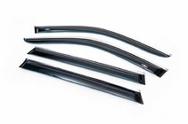Renault Kadjar 2015-2022 Deflectores de ventana con moldura cromada (4 uds, HIC) foto 1