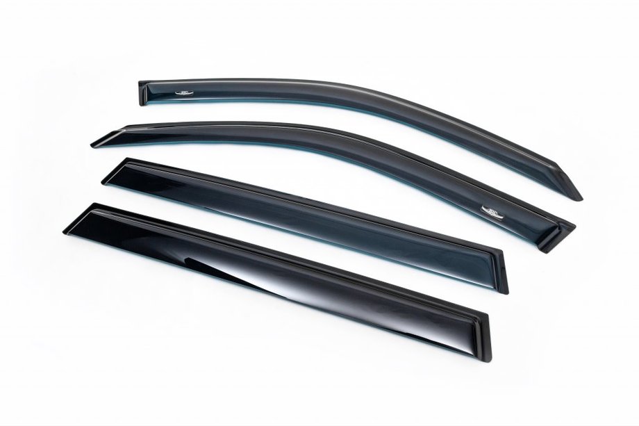 BMW X3 E83 2003-2010 Deflectores de Ventana (4 uds, HIC) Image