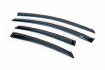 Ford Mondeo 2008-2014 Deflectores de Ventana con Moldura Cromada SD (4 uds, HIC) foto 1