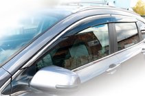 Honda CRV 2017-2022 Deflectores de ventana con moldura cromada (4 uds, HIC) foto 1