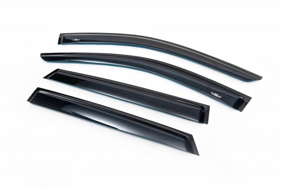 Hyundai Santa Fe 3 2012-2018 Deflectores de Ventana (4 uds, HIC) Foto 5