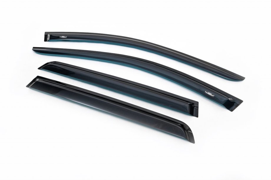 Volvo XC90 2002-2014 Deflectores de Ventana (4 uds, HIC) Image