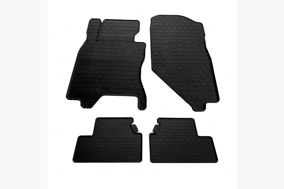 Infiniti G25/G35/37 (V36/CV36) 2006-2015 Alfombrillas de goma (SD, 4 uds, Stingray Premium) Image