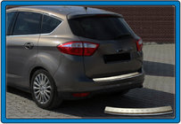 Ford C-Max/Grand C-Max 2010-2019 Protector de Parachoques Trasero OmsaLine (Acero Inoxidable) foto 9