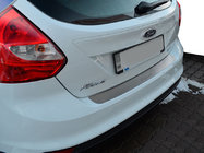 Ford Focus III 2011-2017 Protector de parachoques trasero Natanika (acero inoxidable) foto 1