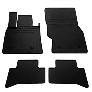 Alfombrillas de goma Stingray negras (4 uds) Alfa Romeo Stelvio 2016-