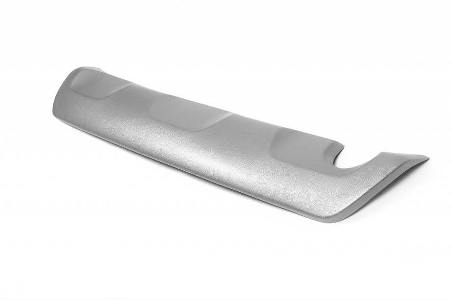 Renault Duster 2018-2024 Cubierta de parachoques trasero (ABS, gris) Image