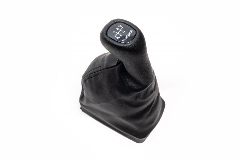 Mercedes C-class W202 1993-2001 Funda de palanca de cambios + pomo Avantgard (piel sintética) Image