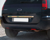 Ford Fusion 2002-2012 Moldura de maletero sobre la matrícula (acero inoxidable) foto 1