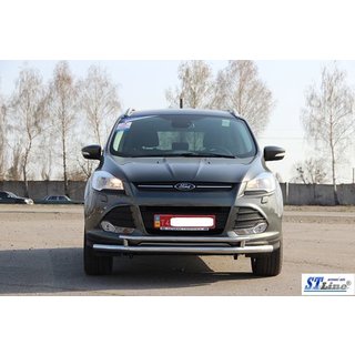 Defensa Delantera ST014 (Acero Inoxidable) foto 2