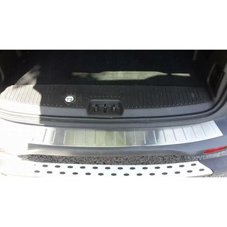 Protector de parachoques trasero OmsaLine (mate, acero inoxidable) Ford Courier 2014-2023 foto 2