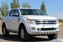 Ford Ranger 2011–2022 Defensa Delantera ST016 (Acero Inoxidable) foto 4