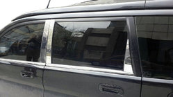 Honda HR-V 1998-2006 Molduras de Acero Inoxidable para Pilares de Puerta foto 1