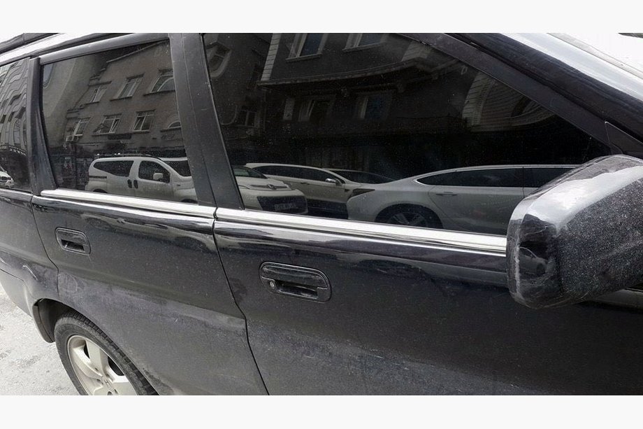 Honda HR-V 1998-2006 Molduras de ventanas acero inoxidable (4 uds) Image