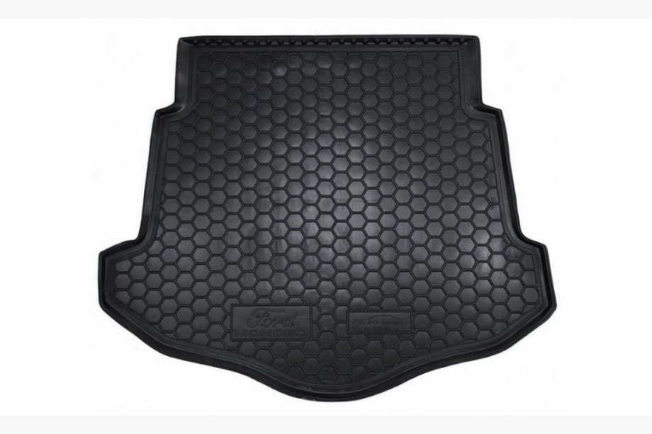 Ford Mondeo 2008-2014 Alfombrilla de maletero con hueco para rueda de repuesto Liftback (Autogumm, plástico) Foto 1