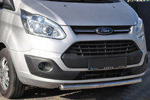 Ford Custom 2013-2022 Defensa Delantera ST008 (Acero Inoxidable) 42 mm foto 1