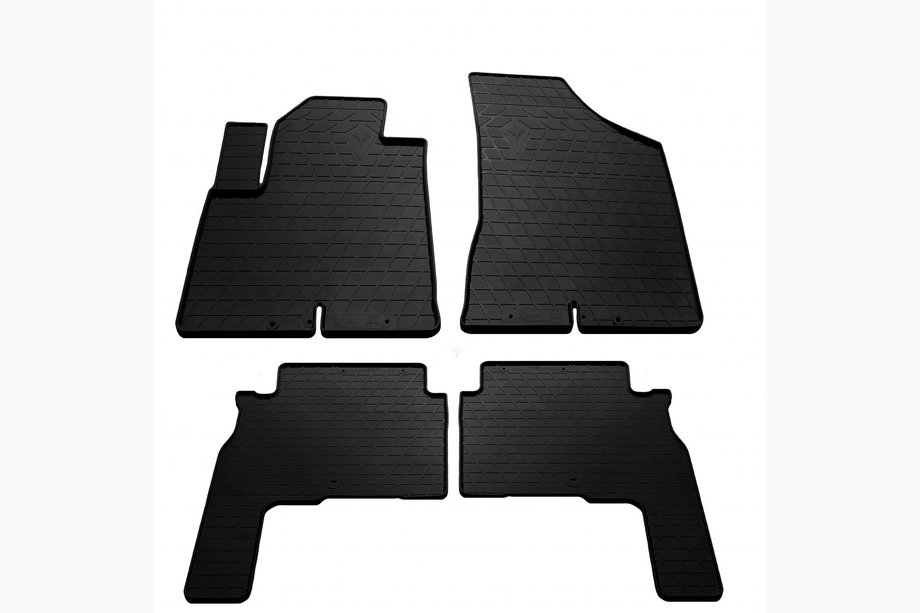 Hyundai Santa Fe 2 2006-2012 Alfombrillas de goma 2006-2010 (4 uds, Stingray Premium) Image