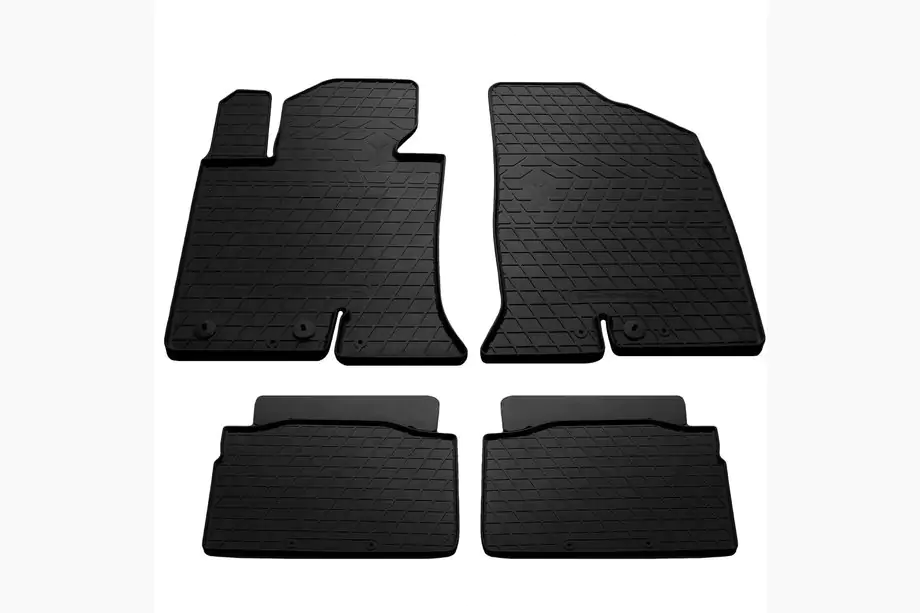 Hyundai Sonata NF 2004-2009 Alfombrillas de goma (4 uds, Stingray Premium) Image