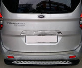 Ford Courier 2014-2023 Moldura cromada sobre la matrícula (acero inoxidable) Carmos - Acero Inoxidable Turco foto 3