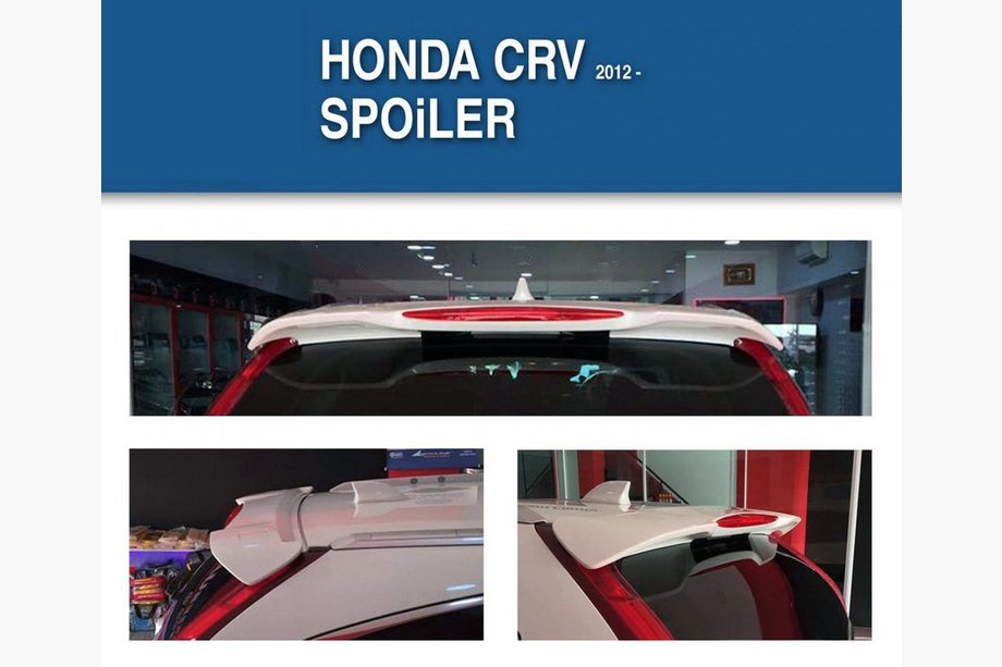 Honda CRV 2012-2016 Alerón Meliset (imprimado para pintar) Image