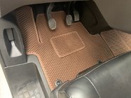 Citroen Jumpy/Dispatch 2017- Alfombrillas de poliuretano (2 uds, EVA, ladrillo) 1+1 foto 2