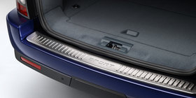 Range Rover Sport 2005-2013 Protector de parachoques trasero 2010-2013 acero inoxidable foto 1