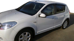 Renault Sandero 2007-2013 Deflectores de Ventana (4 uds, HIC) foto 4