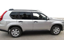Nissan X-trail T31 2007-2014 Deflectores de Ventana (4 uds, HIC) foto 11