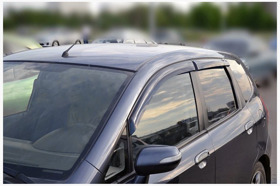 Honda FIT/Jazz 2009-2013 Deflectores de Ventana (4 uds, SIM) Image